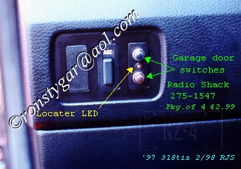 318ti Garage Door Opener Switches